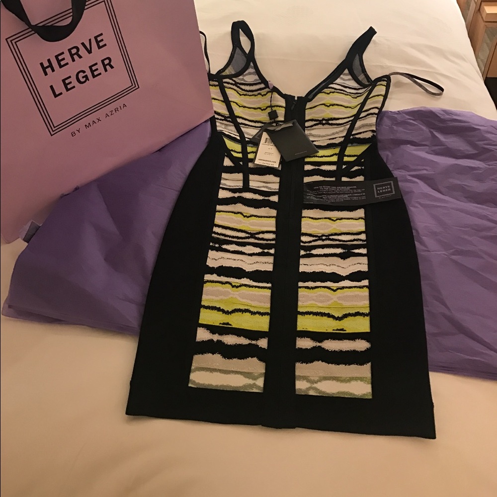 V-neck dress